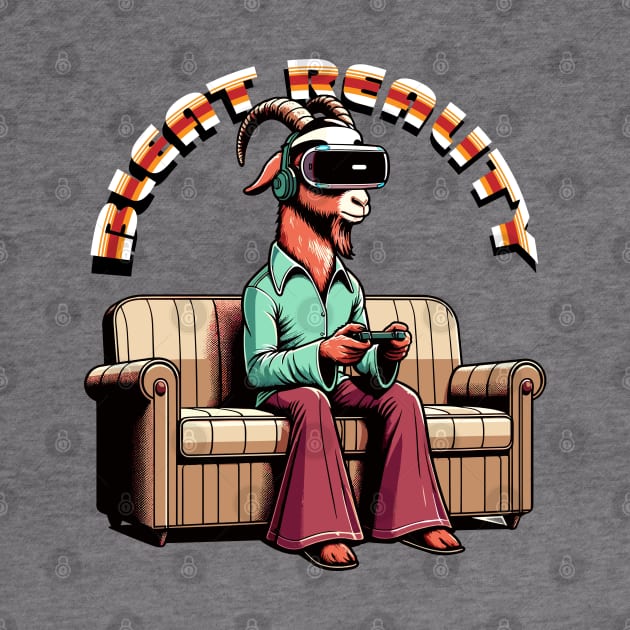 Goat Gamer - Virtual Retro Escape by TimeWarpWildlife